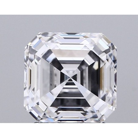 Diament laboratoryjny bezbarwny Asscher, 2.51ct, VVS2, D, IGI, LG729548803
